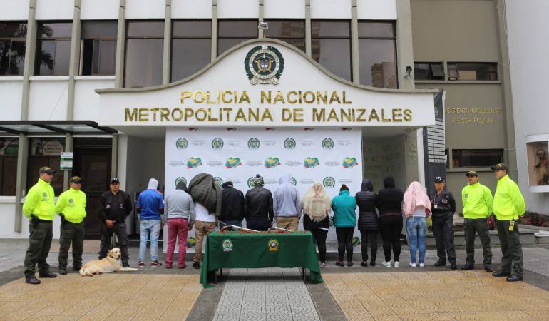 Capturados durante la operación "Fenix"