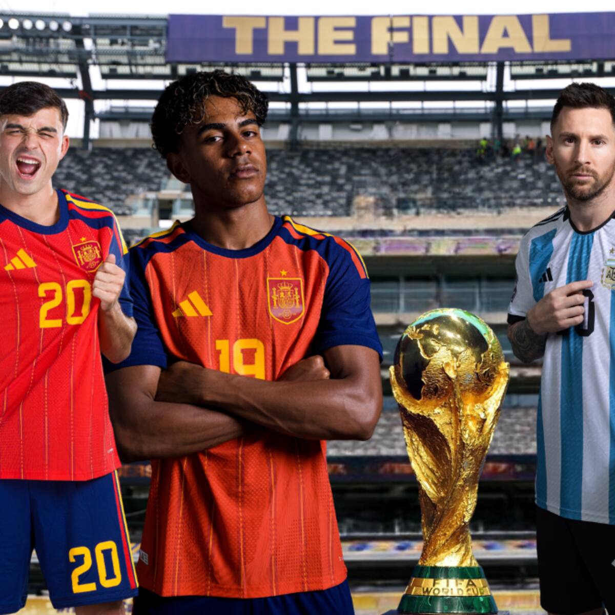 Estadísticas Argentina vs España: Pronóstico e historial de las selecciones que llegan a la FINAL