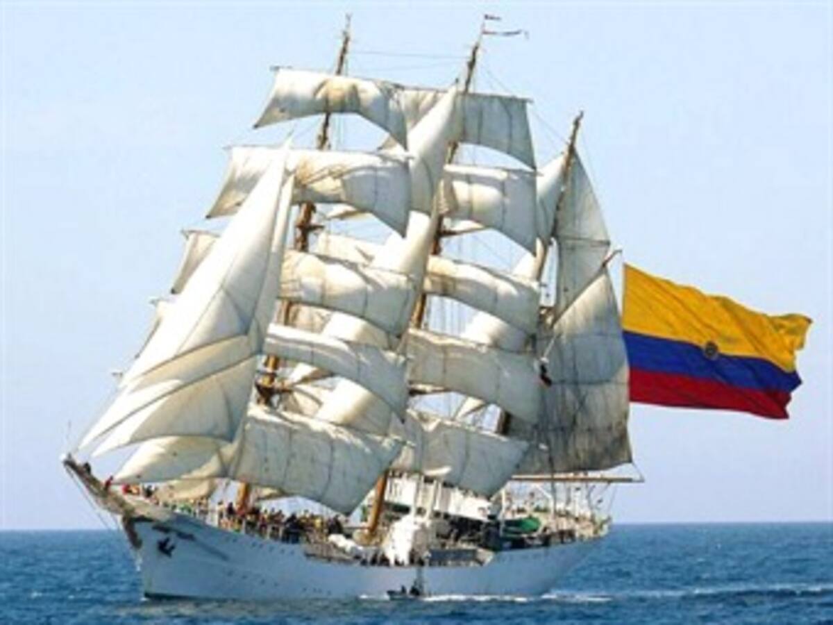 Por Suramérica marchará el Buque 'Gloria' de la Armada Nacional