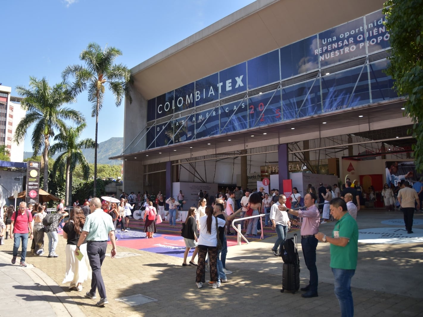 Derrama económica de Colombiatex- foto alcaldía de Medellín