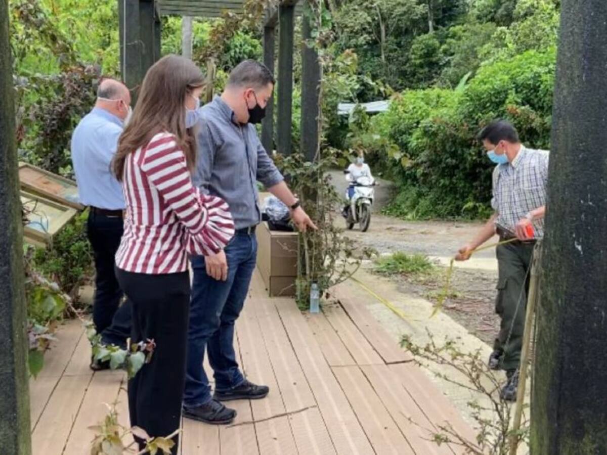 Contratista de miradores turísticos de Risaralda deberá hacer reparaciones