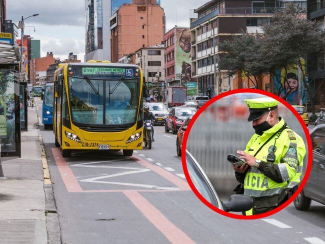 Esta es la multa por transitar en el carril exclusivo SITP: aplicará desde el 19 de mayo/ Foto Secretaría de Movilidad