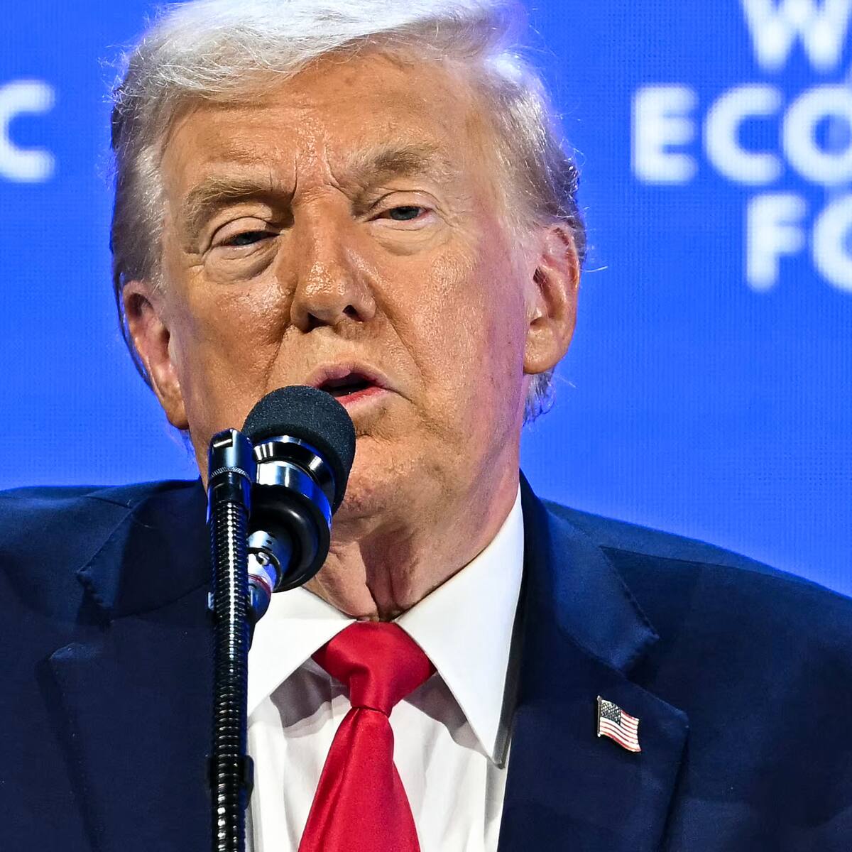 Donald Trump en Davos: “Europa no avanza en la dirección correcta”