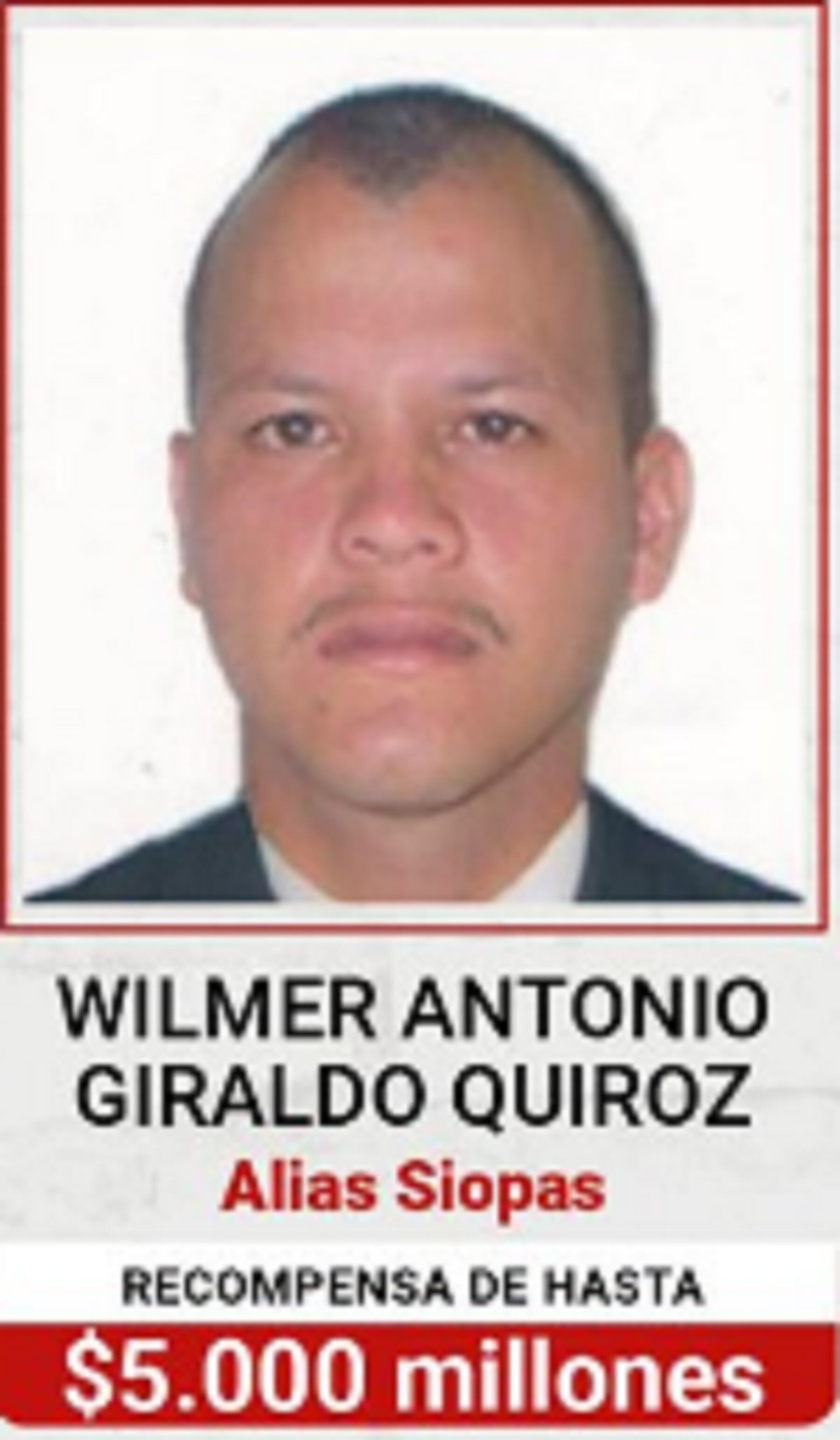 Alias 'Siopas'. Cortesía: tomada de @Ejercito_Div8