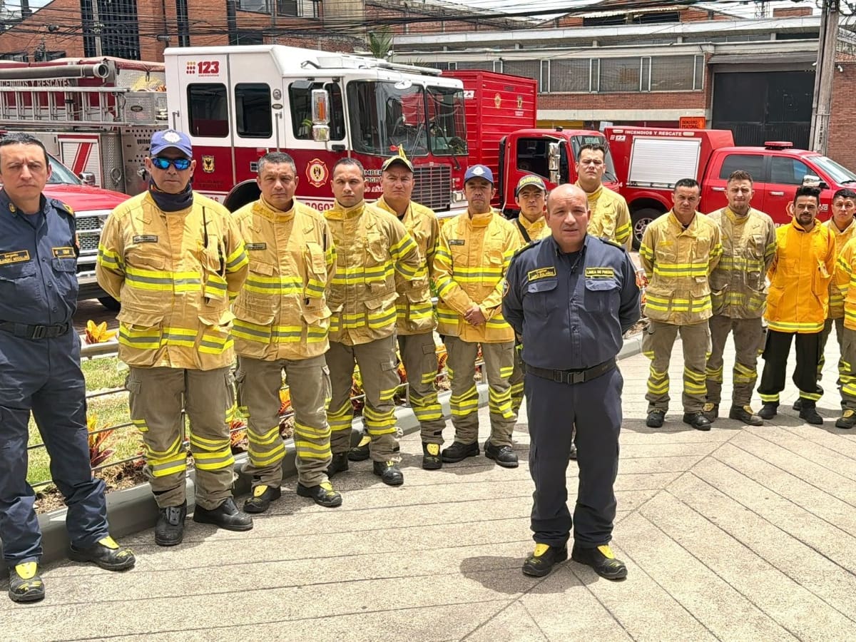 Bogotá envió apoyo a Villa de Leyva para extinguir incendio forestal