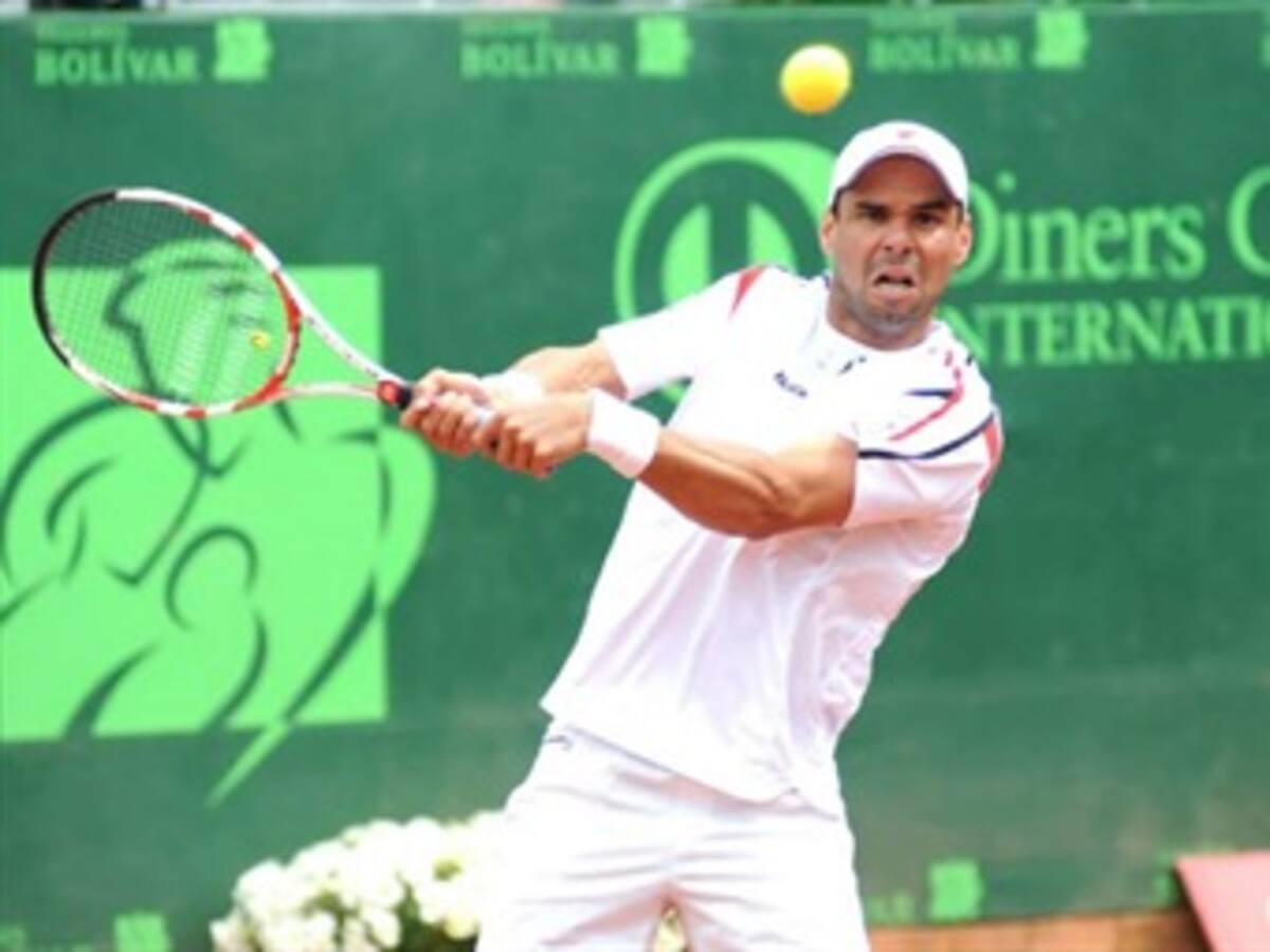 Alejandro Falla es finalista del Seguros Bolívar Open