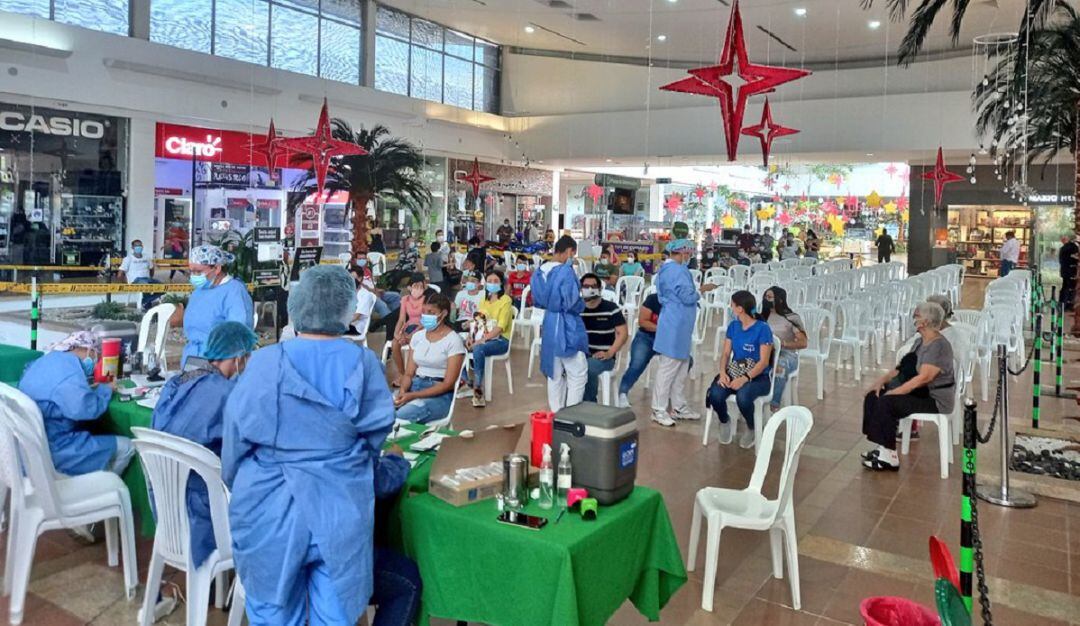 Baja afluencia en puestos de vacunación en Cúcuta