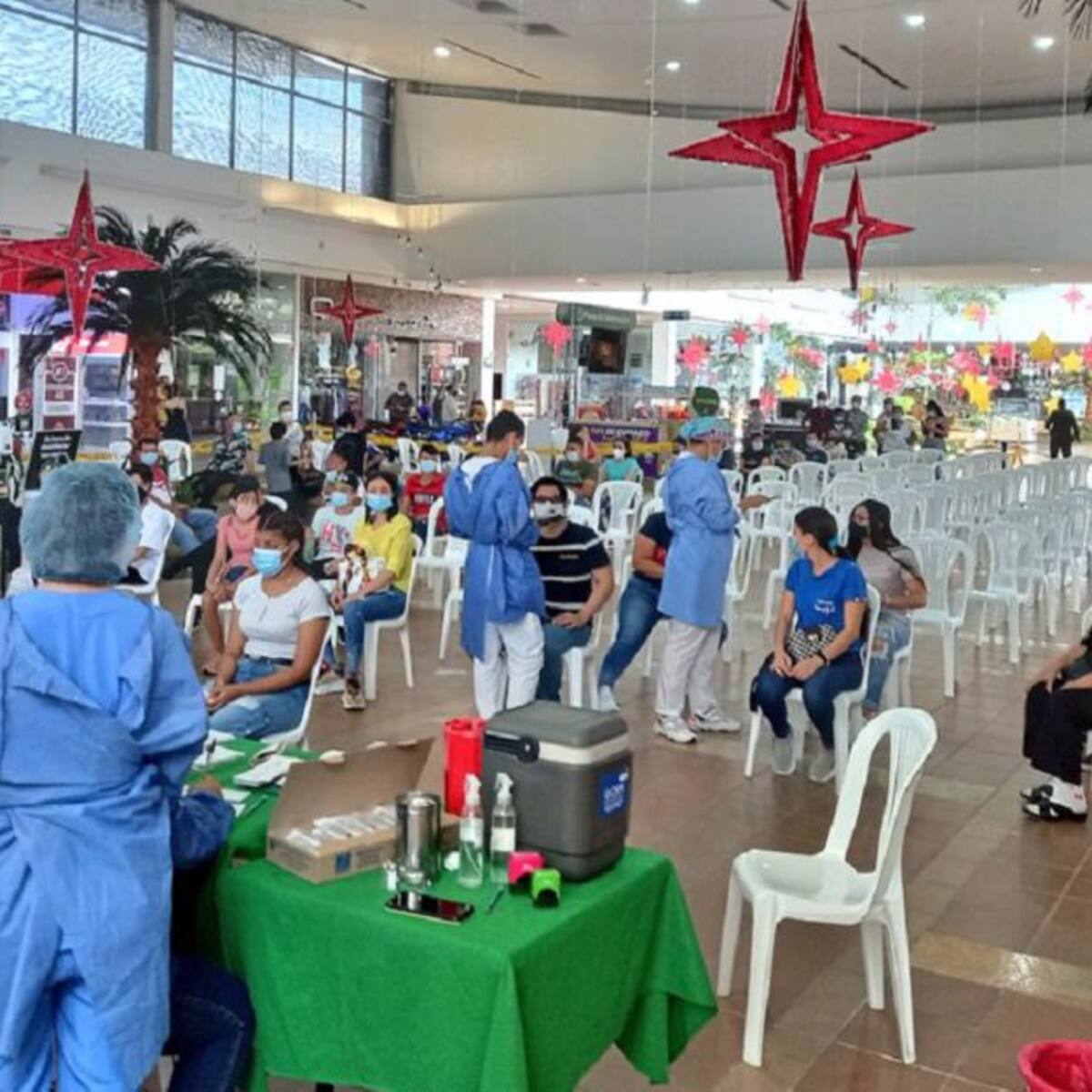 Baja afluencia en puestos de vacunación en Cúcuta