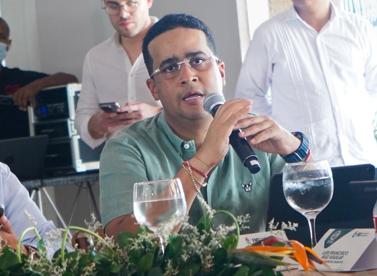 Jairo Aguilar, gobernador - Cortesía