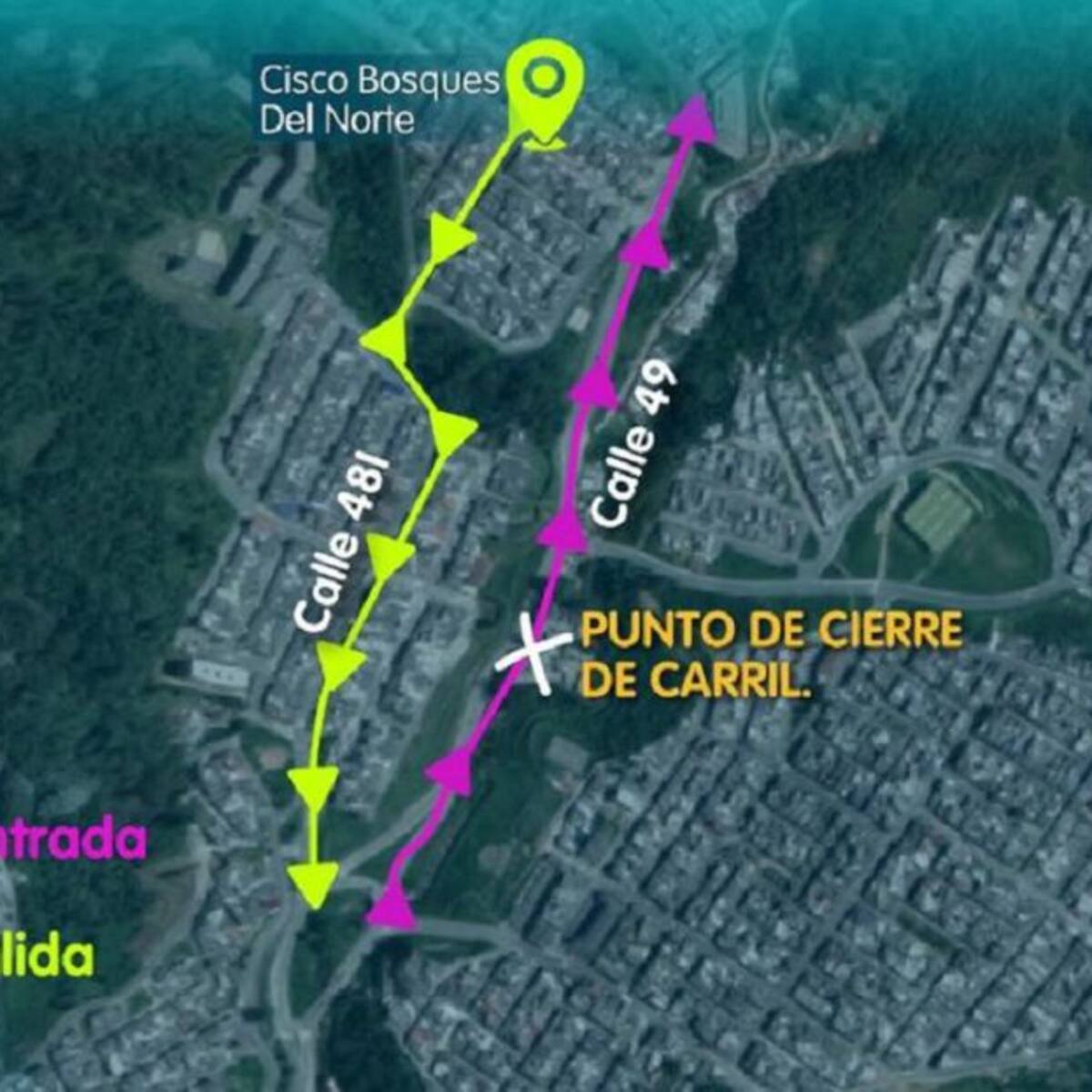Del 18 de abril al 18 de mayo habrá cierre vehicular en la vía al Guamo