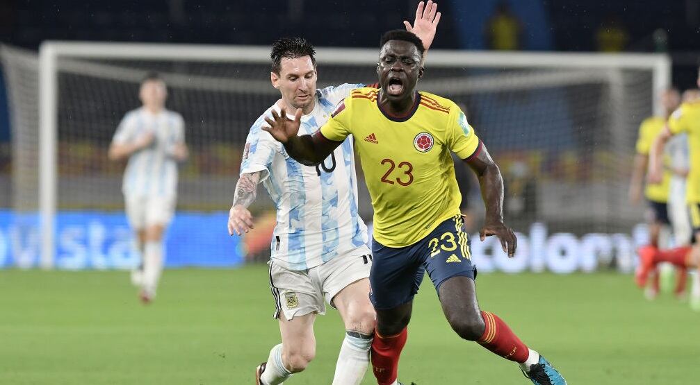 Colombia vs. Argentina en la Copa América 2021 / Getty Images