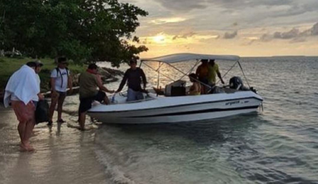 El rescate fue efectuado por Guardacostas en la zona insular de Cartagena