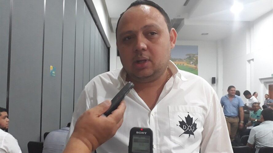 Fabio Otero, alcalde de Tierralta. Foto: La Wcon Julio Sánchez Cristo
