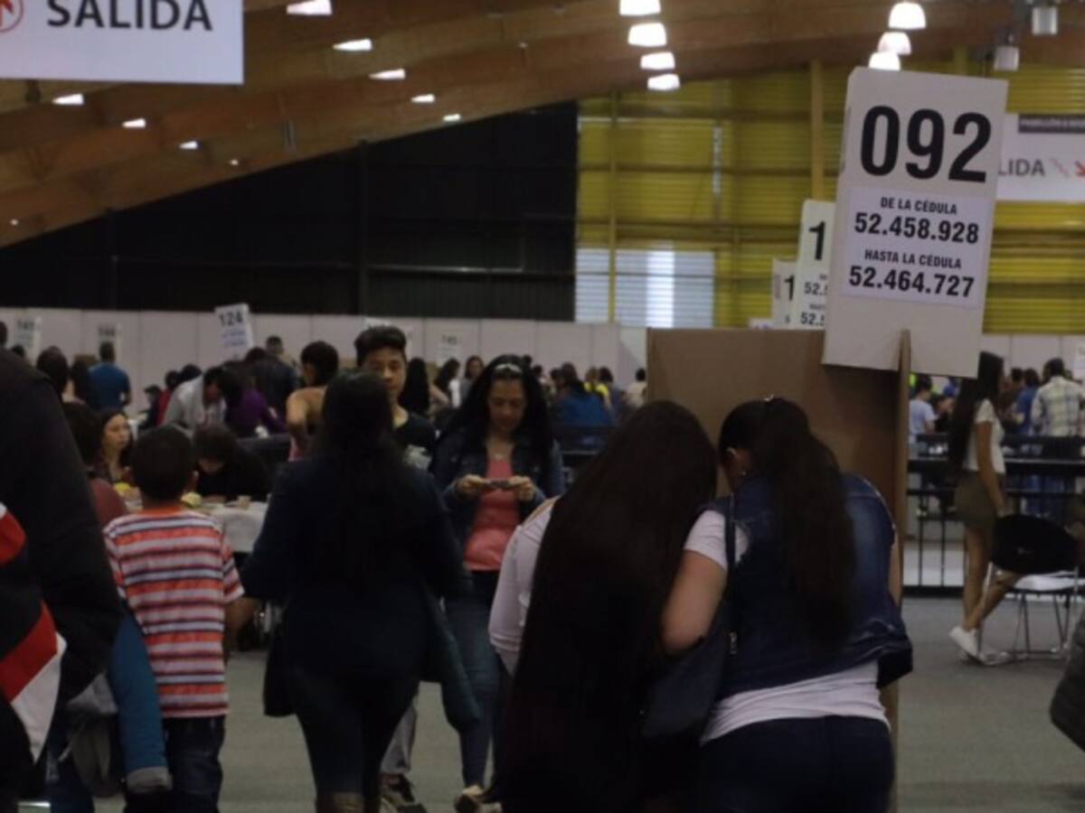 Una votación con números significativos