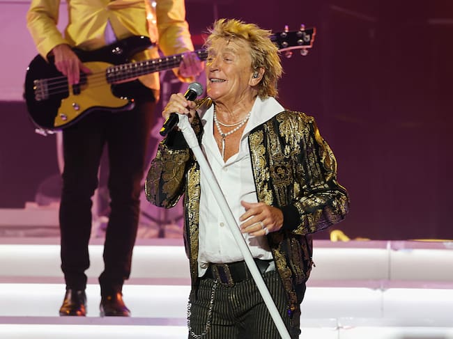 Rod Stewart performs at Northwell at Jones Beach Theater on July 31, 2026 in Wantagh, New York. (Photo by Kevin Mazur/Getty Images)