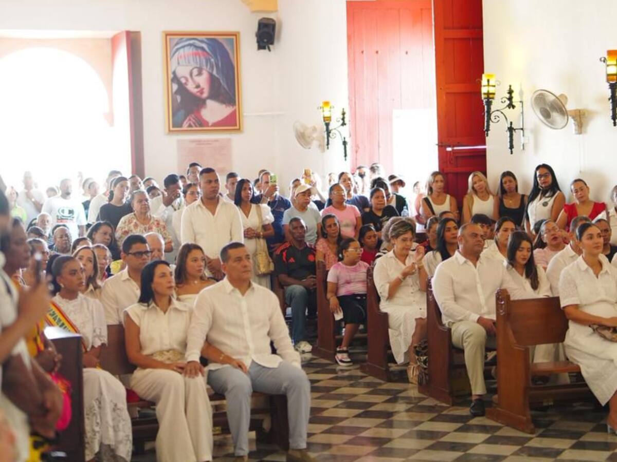 Cartagena de Indias celebra la Novena a la Virgen de la Candelaria, patrona espiritual de la ciudad