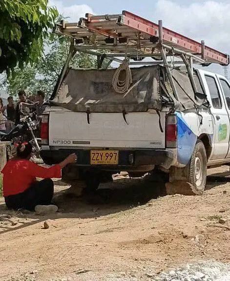 Incidente entre un grupo de personas de San Marcos, Sucre, y operarios de Afinia.
