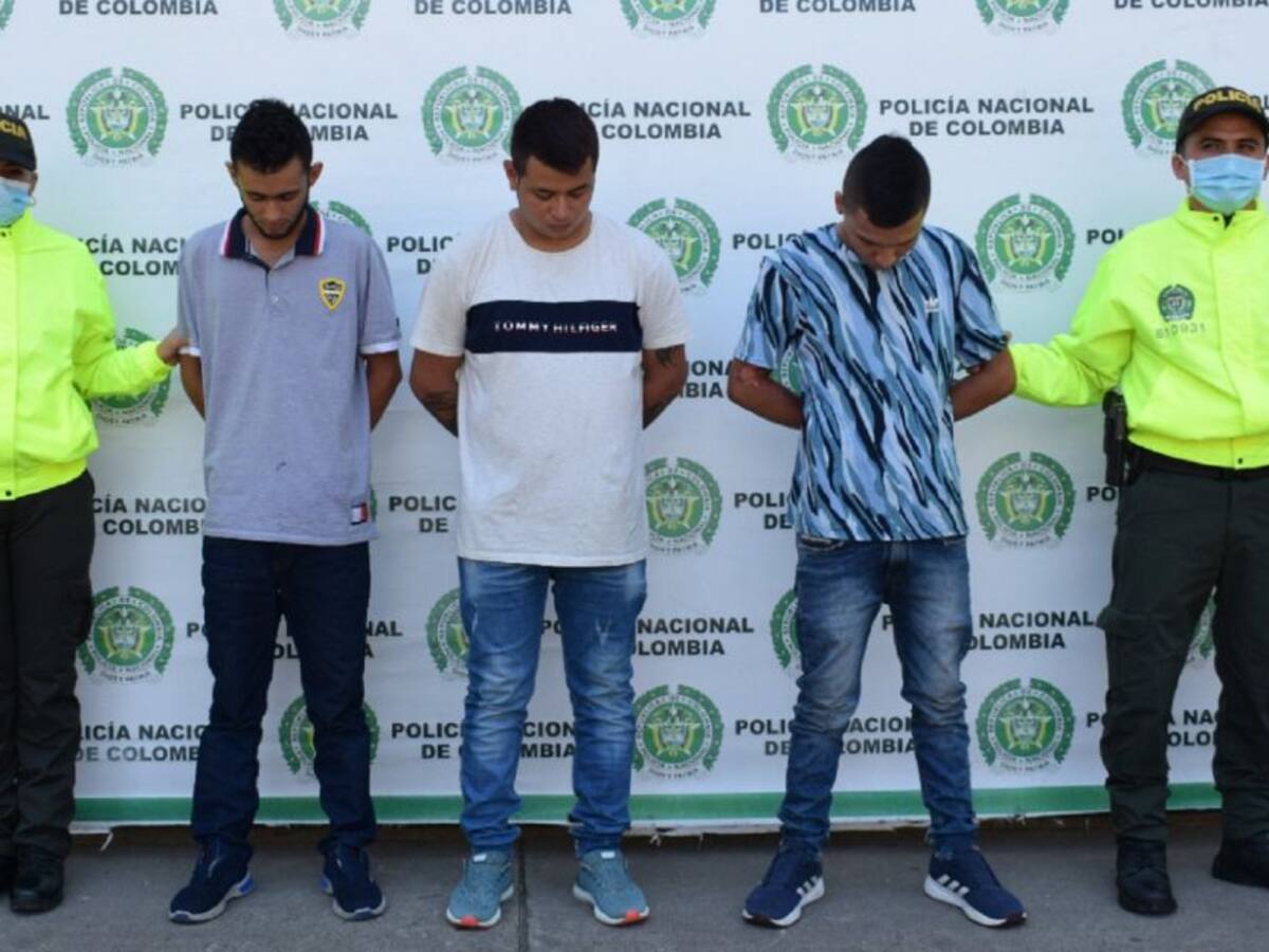 Tres capturados del cartel de los más buscados en el Caquetá