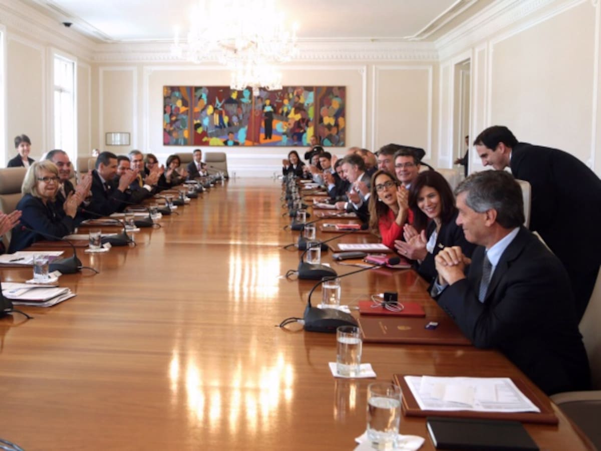 Santos presentó a Pardo en Consejo de Ministros como designado para posconflicto