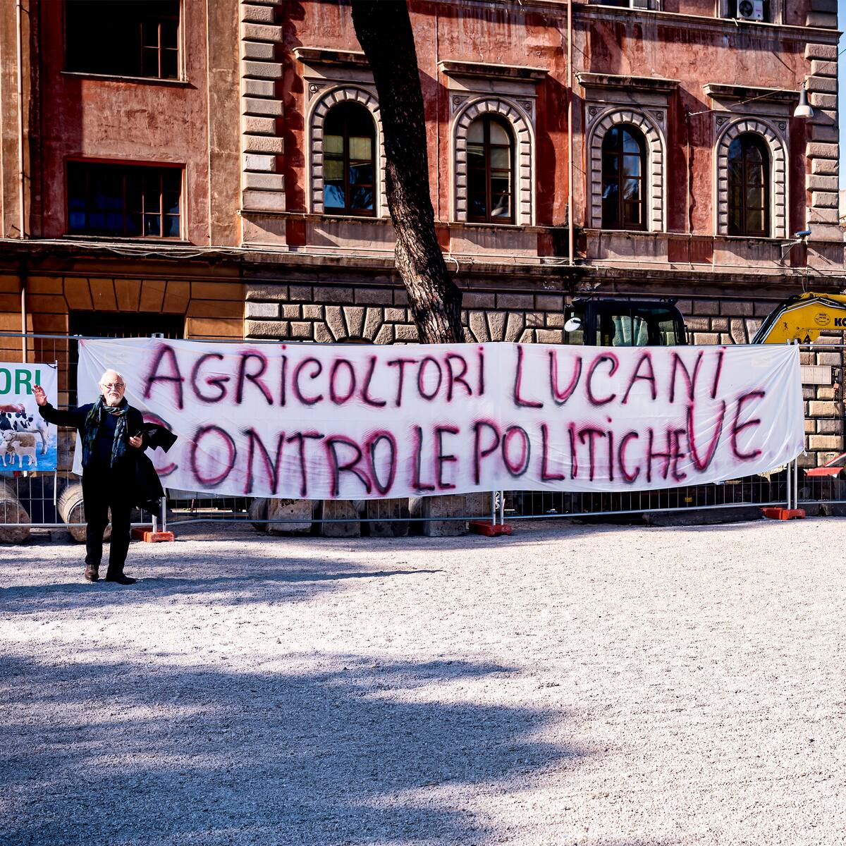 La protesta de los agricultores italianos llega a Roma