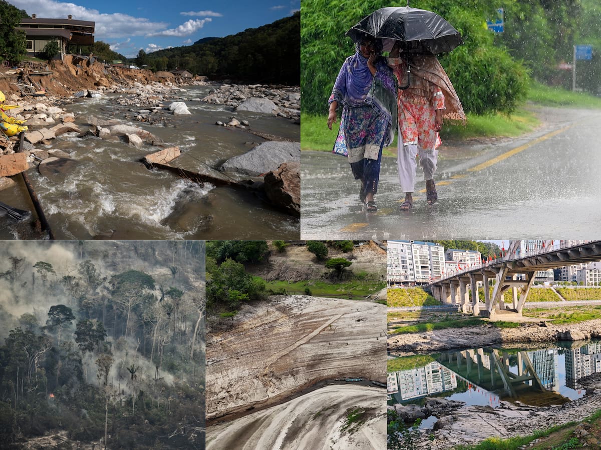 Septiembre, un mes inusualmente cálido y cargado de lluvias