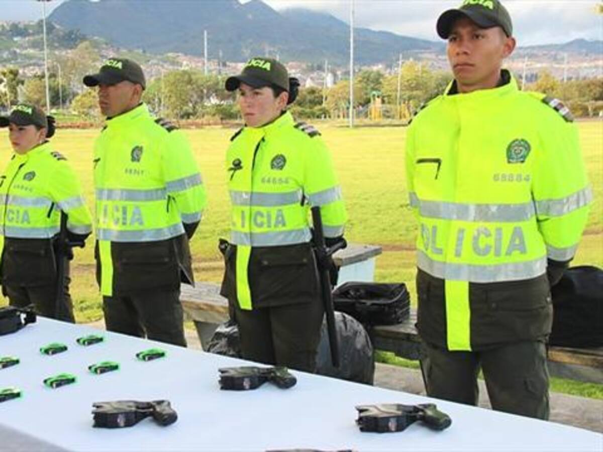 Gobierno de Bogotá en desacuerdo con uso de pistolas eléctricas