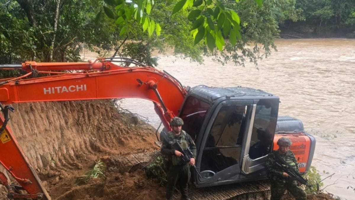 Destruyen complejo de minería ilegal que generaba $1.600 millones mensuales en Coyaima, Tolima