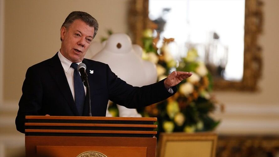 Juan Manuel Santos, presidente de la República. Foto: Colprensa - Juan Páez