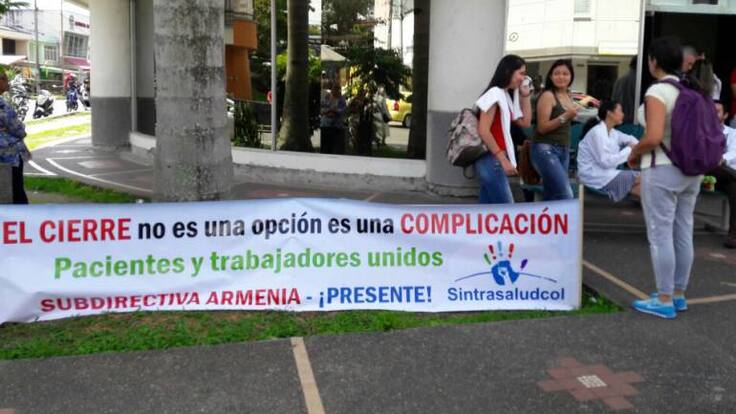 En Quindío Cafesalud prepara plan de contingencia por paro del personal médico