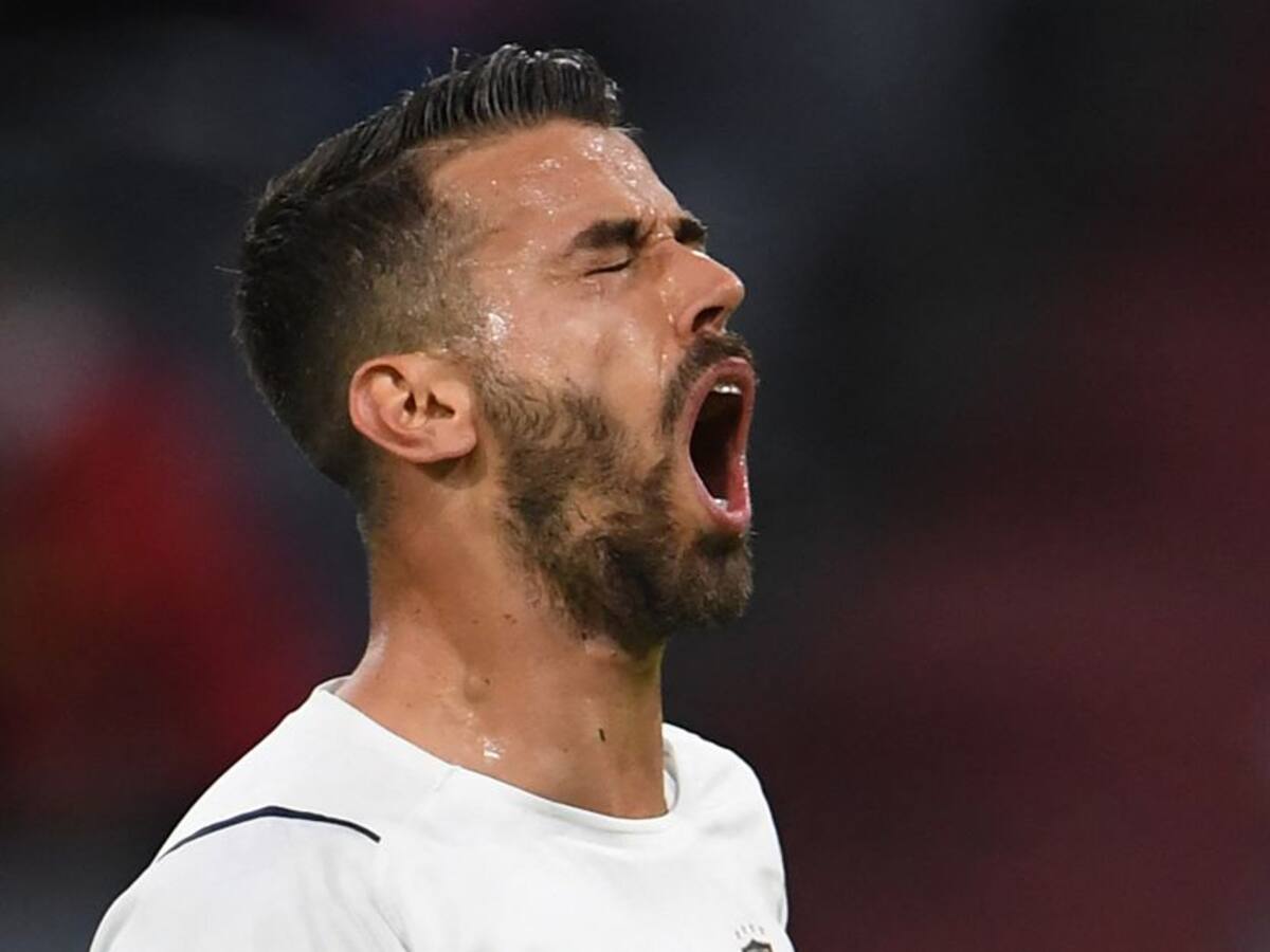 Clasificación amarga: Spinazzola se lesiona del tendón de Aquiles