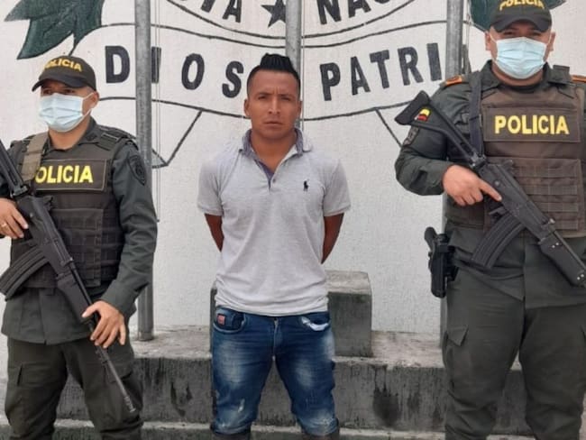 Capturado en Huila.