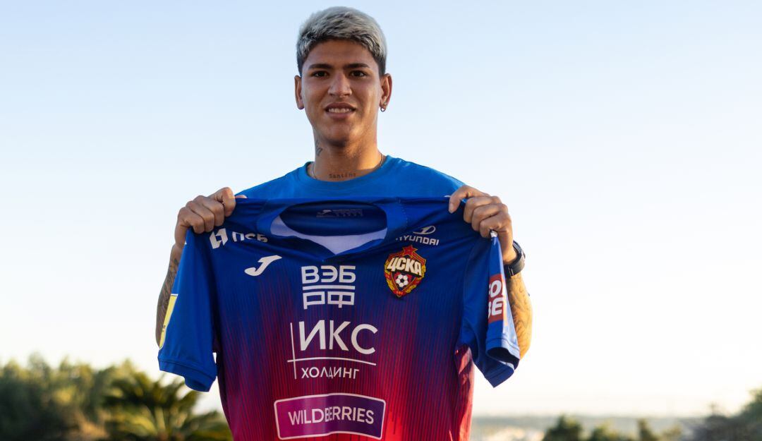 Jorge Carrascal solo ha disputado un partido con el CSKA de Moscú.