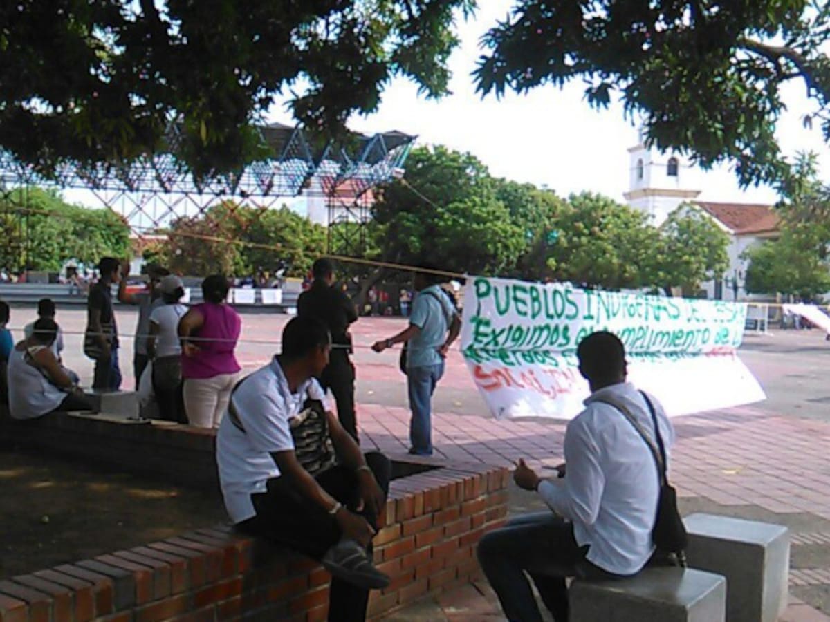 Campesino que participaba en la minga en Valledupar fue capturado por orden judicial