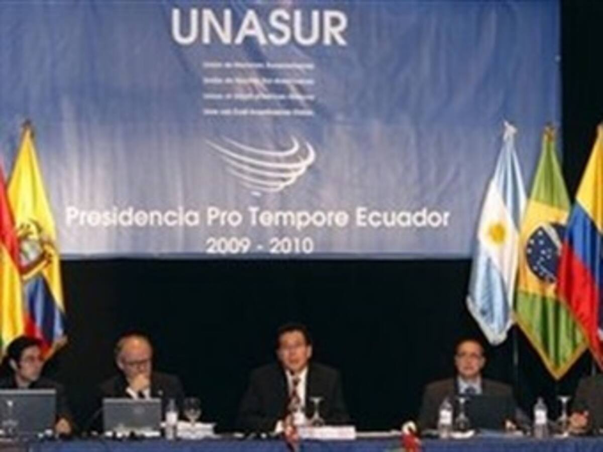 Concluyó, sin acuerdos, la cumbre ministerial de Unasur