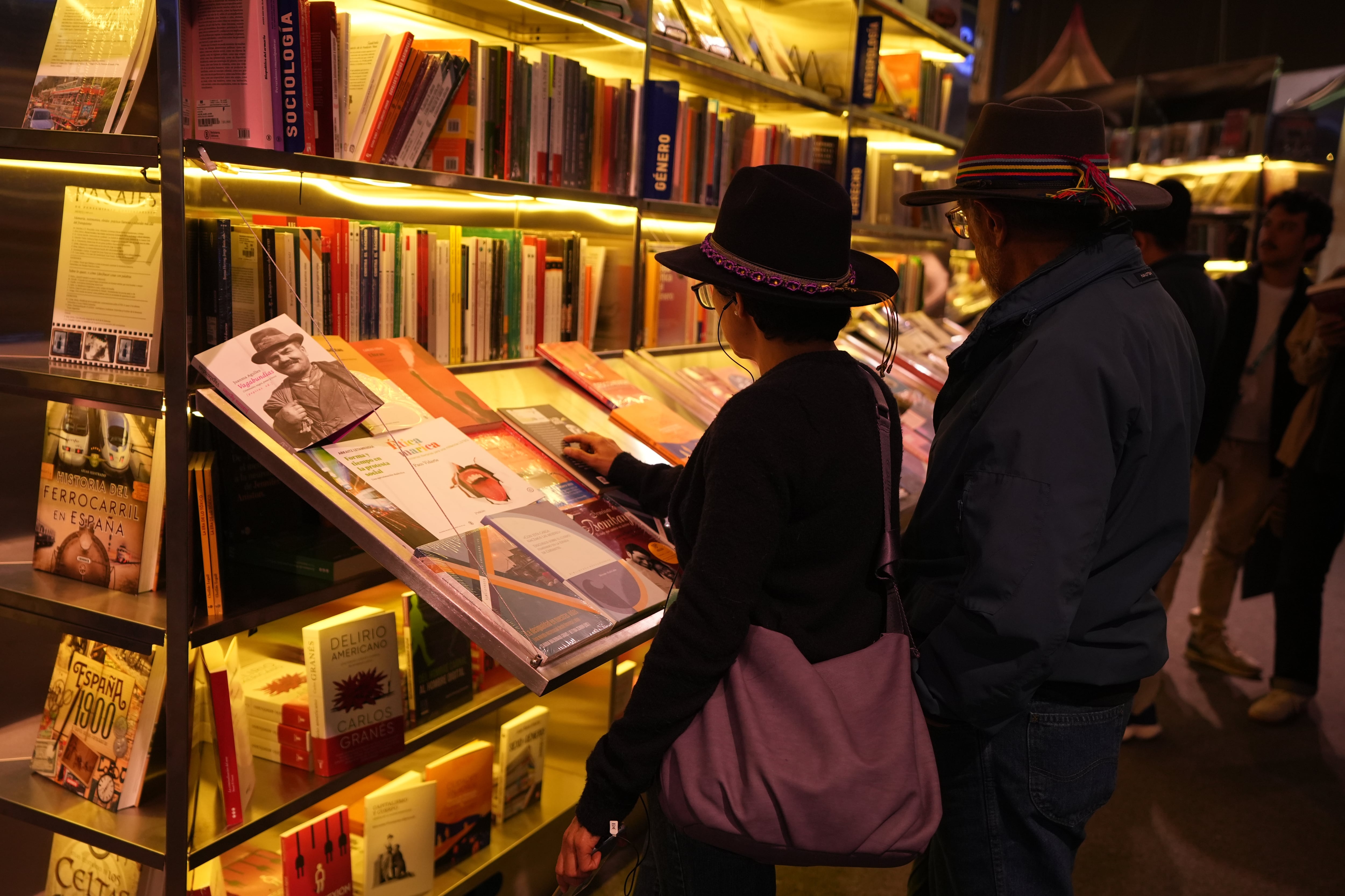 Edición número 37 de Feria Internacional del Libro de Bogotá (FILBo) 2025, abril 28, 2025. (Juancho Torres/Anadolu via Getty Images)