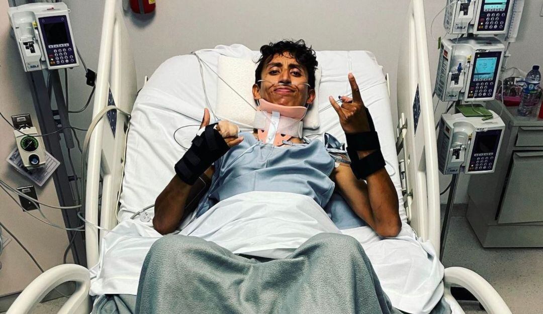 Egan Bernal en su recuperación