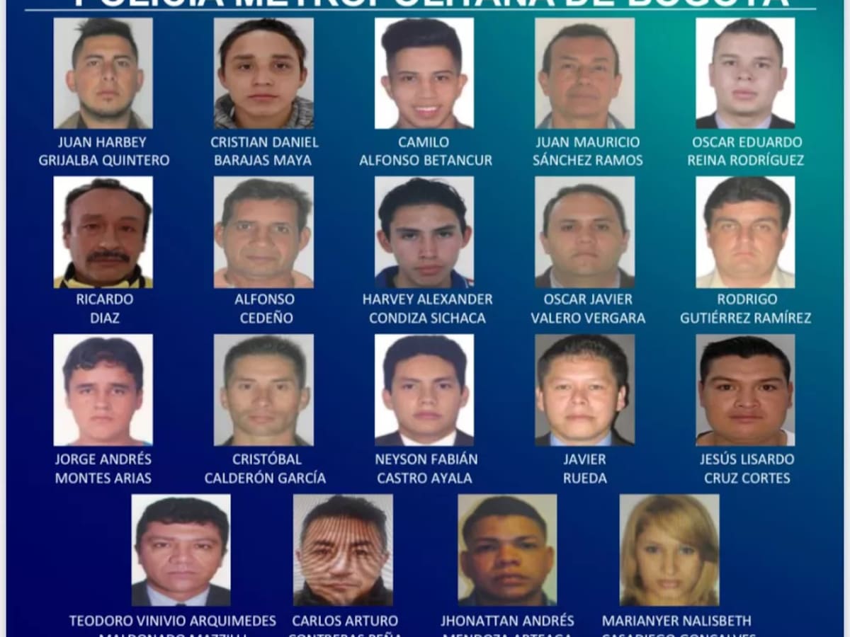 Estas son las 19 personas más buscadas por delitos sexuales en Bogotá