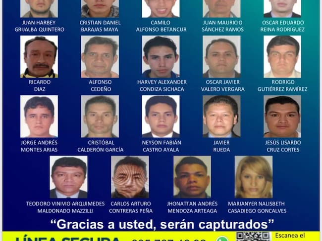 Estas son las 19 personas más buscadas por delitos sexuales en Bogotá