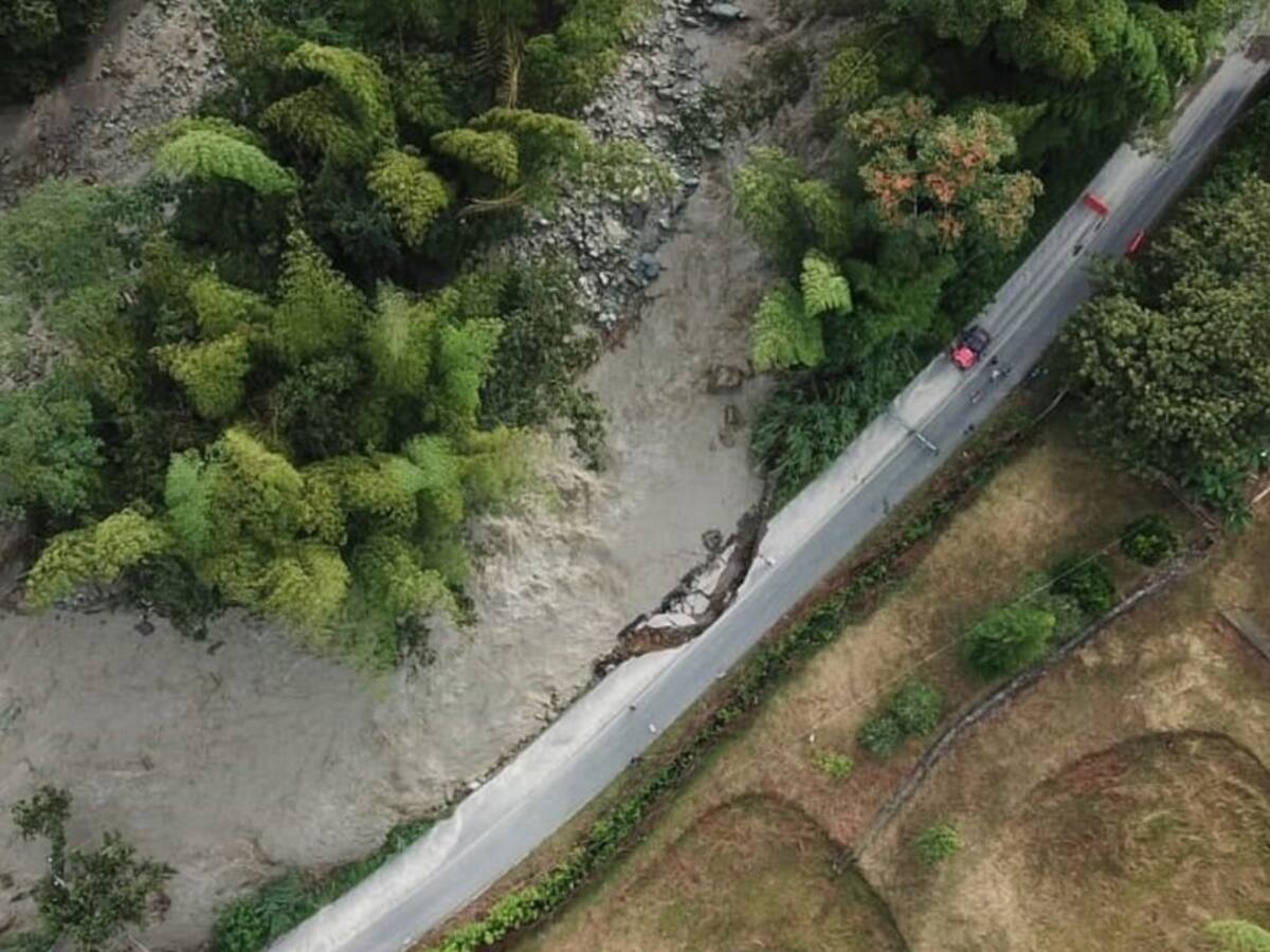 Alcaldía de Córdoba anunció paso provisional de la vía afectada por lluvias