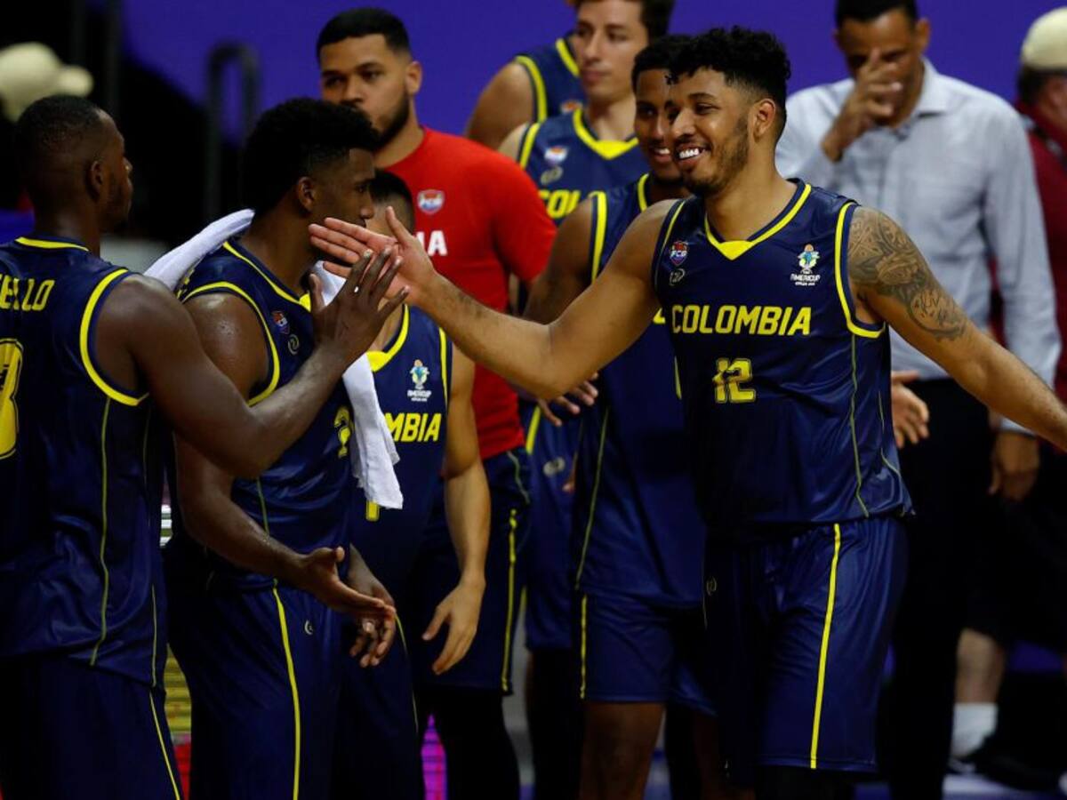 La Selección Colombia inició con pie derecho la Copa América de baloncesto