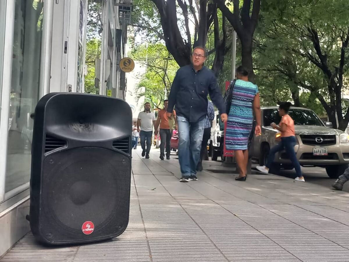 Continúan las quejas por contaminación auditiva en el centro de Cúcuta