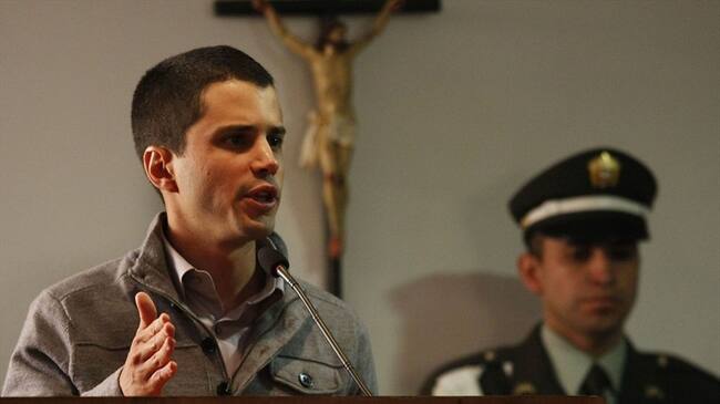 Tomás Uribe, hijo del expresidentr Álvaro Uribe. Foto: Colprensa