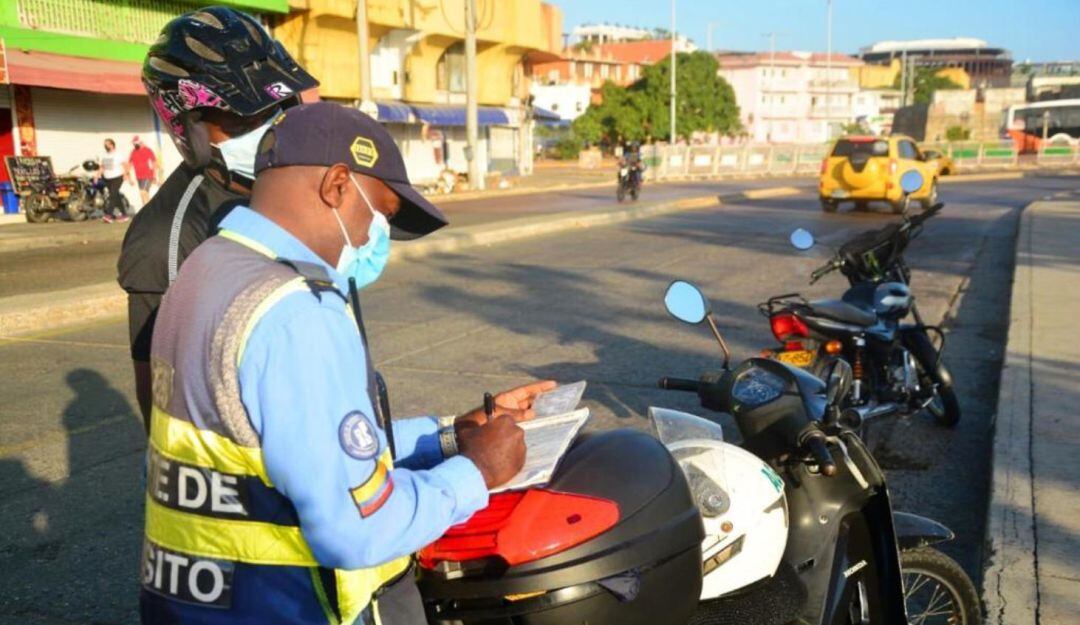 El organismo de tránsito recuerda que el Distrito de Cartagena determinó que esta medida aplica el segundo y último viernes de cada mes