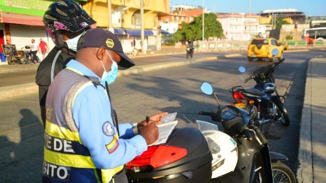 El organismo de tránsito recuerda que el Distrito de Cartagena determinó que esta medida aplica el segundo y último viernes de cada mes