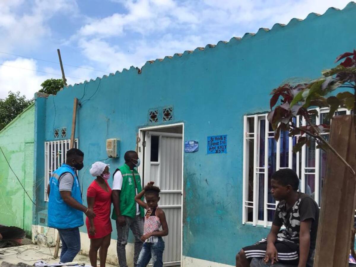 Fuerte aguacero dejó sin techo 80 viviendas en Turbo