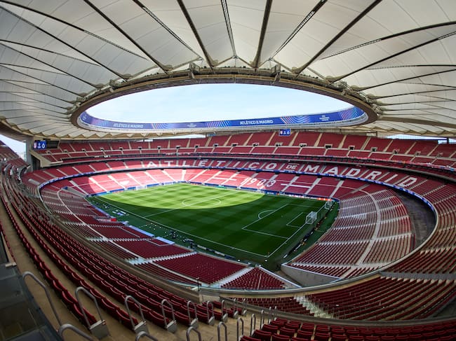 Estadio Metropolitano, casa del Atlético de Madrid. Foto: Getty Images.