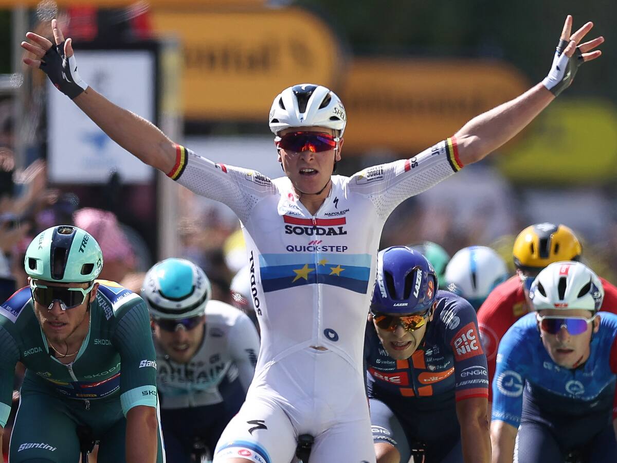 Tim Merlier ganó de la etapa 9 del Tour de Francia; Tadej Pogačar continúa líder en la general