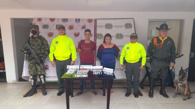 Los capturados al parecer son los mayores distribuidores estupefacientes.