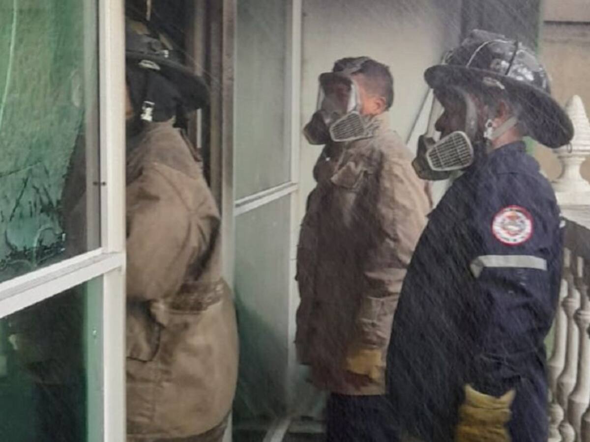 Incendio en un colegio de Cartagena dejó pérdidas materiales