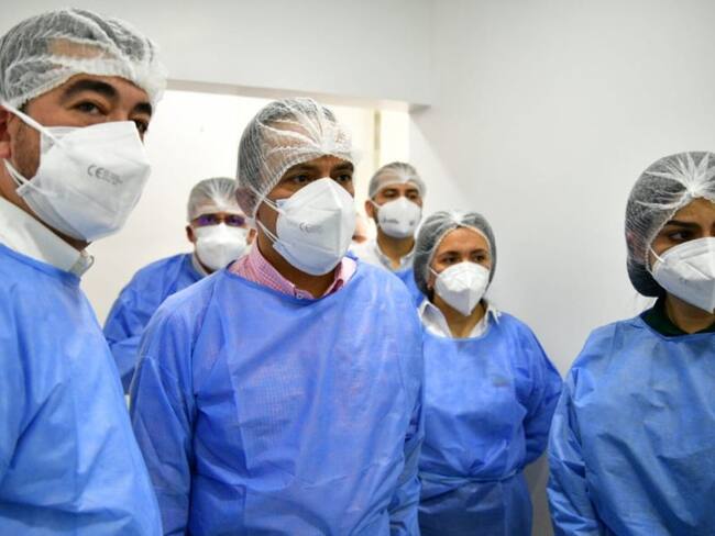 Personal médico de Santander